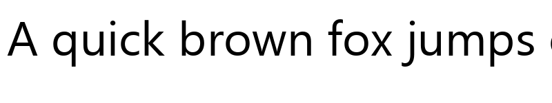 Preview of Segoe PS Regular font