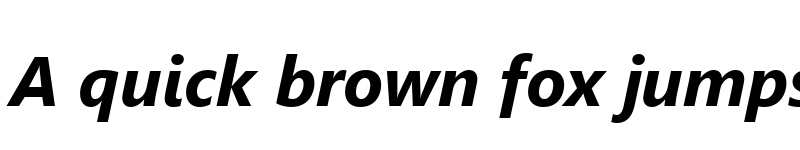 Preview of Segoe UI This Bold Italic font