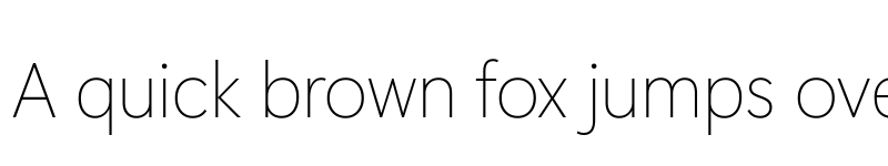 Preview of Segoe UI Variable Static Display Light font