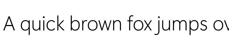 Preview of Segoe UI Variable Static Display Semilight font