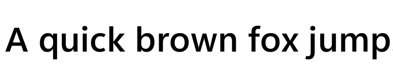 Preview of Segoe UI Variable Static Small Semibold font