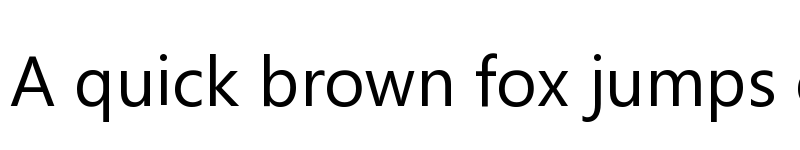 Preview of Segoe WP Regular font