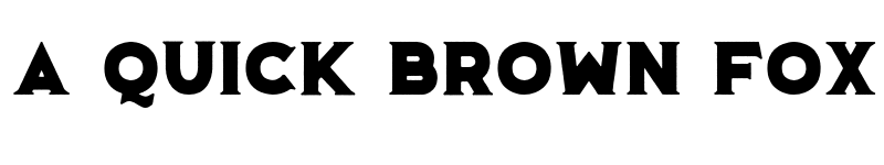 Preview of Seidlitz_Rough_Font Regular font