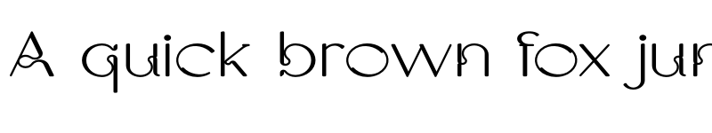 Preview of Selene Regular font