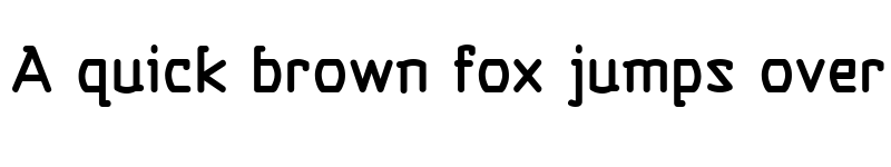 Preview of Self Destruct Button BB Regular font