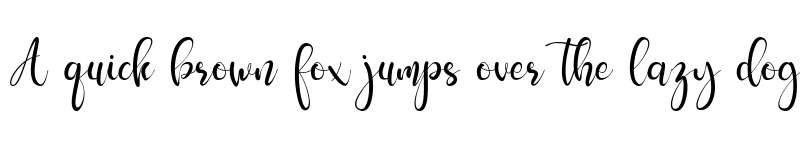 Preview of Sellena Regular font