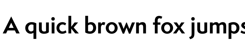 Preview of Semplicita Pro Bold font