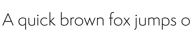 Preview of Semplicita Pro Light font