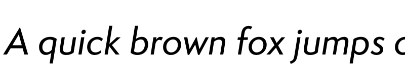 Preview of Semplicita Pro Medium Italic font