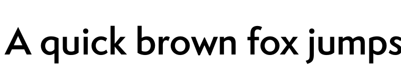 Preview of Semplicita Pro Semibold font