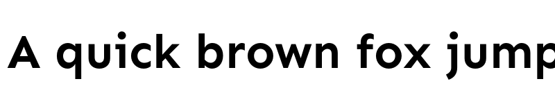 Preview of Sen Bold font