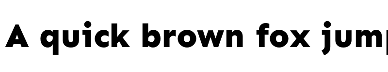 Preview of Sen ExtraBold font