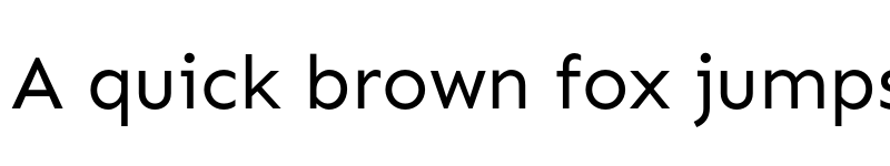 Preview of Sen Regular font