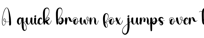 Preview of Sendday Regular font