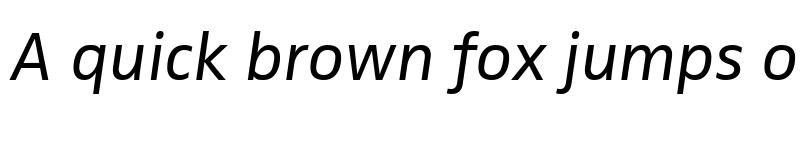 Preview of Sennheiser-BookItalic Regular font