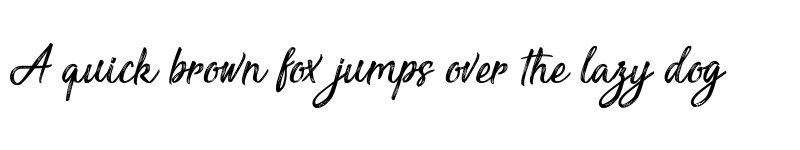 Preview of Sensations and Qualities Regular font