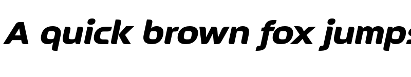 Preview of September Heavy Italic font