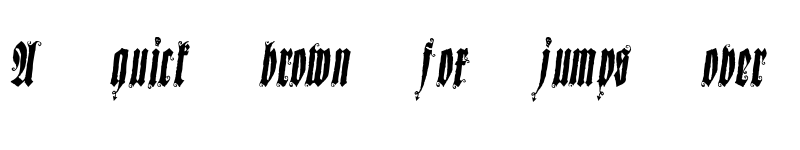 Preview of Sepultura Demo Regular font