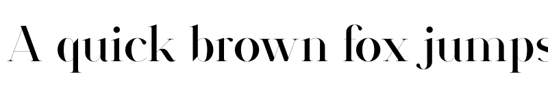 Preview of Sequoia Regular font