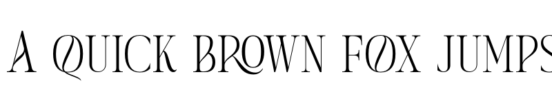 Preview of Seraneo Regular font