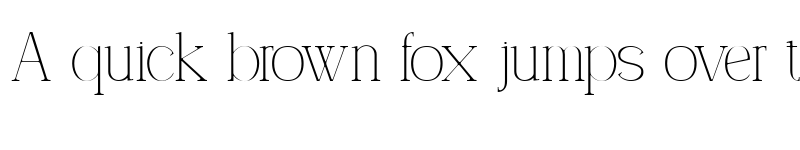 Preview of Serenity Moment Regular font