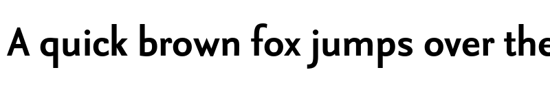 Preview of Seria Sans Pro Bold font