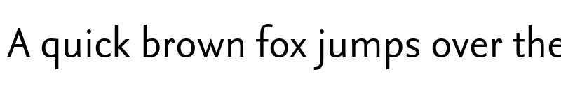 Preview of Seria Sans Pro Regular font