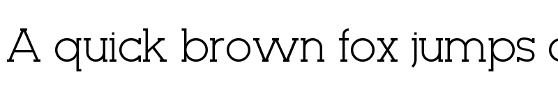 Preview of Seriffic Regular font
