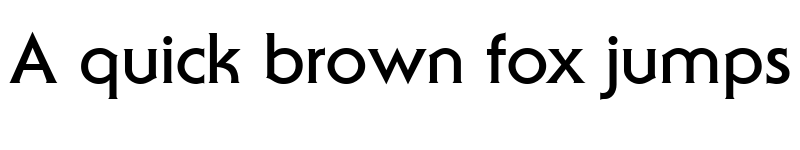 Preview of SerifGothicStd-Bold ? font