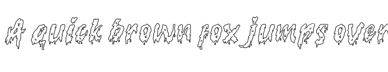 Preview of serrem outline demo Regular font