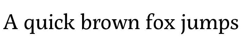 Preview of Servus Slab Regular font