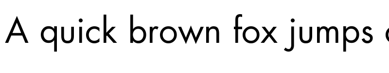 Preview of Sesame Futura Regular font