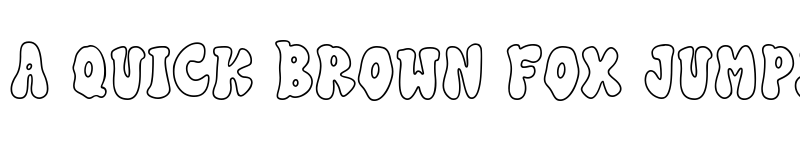 Preview of SEVENTIES GROOVY LINE Regular font