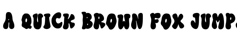 Preview of SEVENTIES GROOVY Regular font