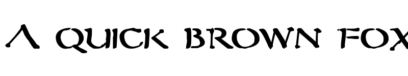 Preview of Sever Bold font