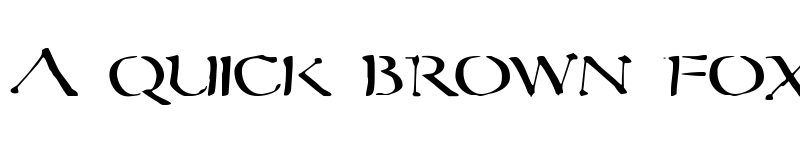 Preview of Sever Regular font