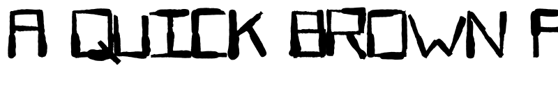Preview of Sewer Rat Sewer Rat font