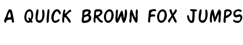 Preview of SF Action Man Regular font