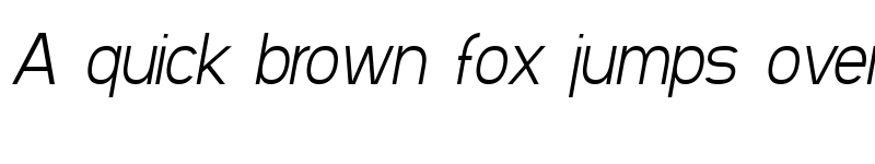 Preview of SF Arborcrest Light Oblique font