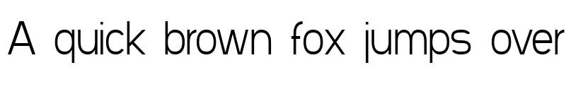 Preview of SF Arborcrest Light Regular font