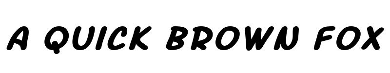Preview of SF Arch Rival Extended Bold Italic font