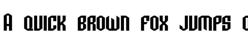 Preview of SF Archery Black SC Regular font