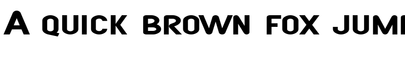 Preview of SF Atarian System Extended Bold font