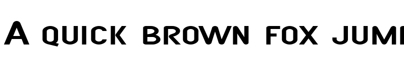 Preview of SF Atarian System Extended Regular font