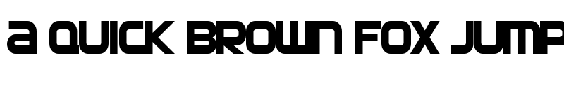 Preview of SF Automaton Condensed Regular font