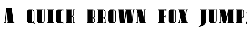 Preview of SF Avondale SC Regular font