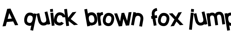 Preview of SF Beaverton Heavy font