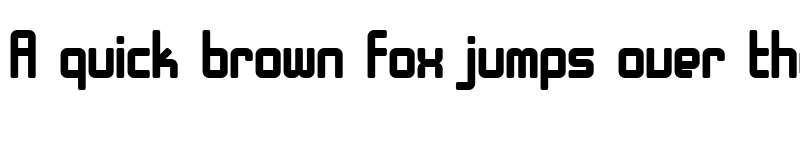 Preview of SF Chrome Fenders Bold font