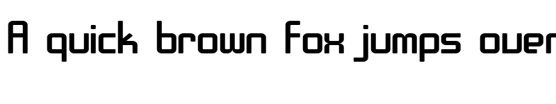 Preview of SF Chrome Fenders Extended Regular font