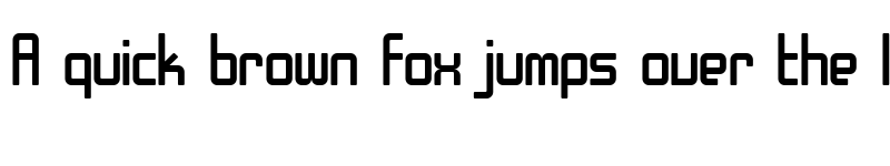 Preview of SF Chrome Fenders Regular font